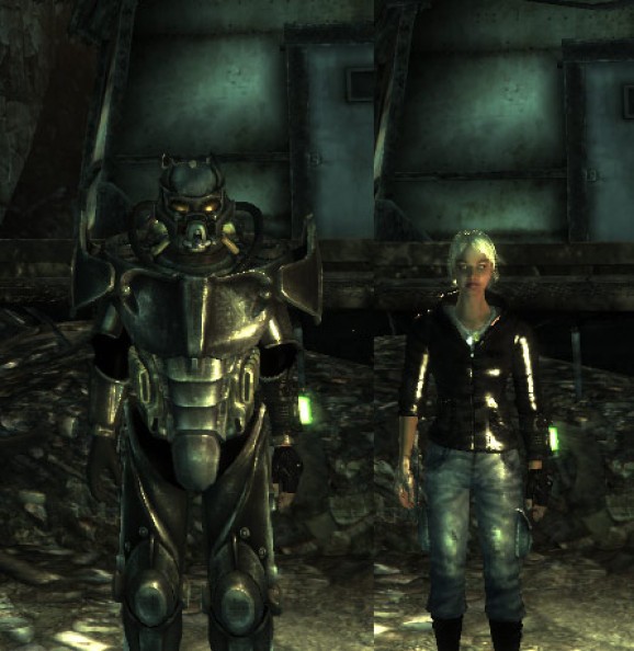Fallout 3 Mod - Power Armor Increased Size screenshot