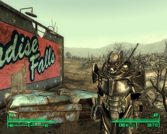 Fallout 3 Mod - Retextured Enclave Power Armor screenshot