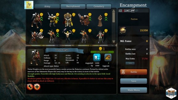 Fantasy Kommander - Eukarion Wars Patch screenshot