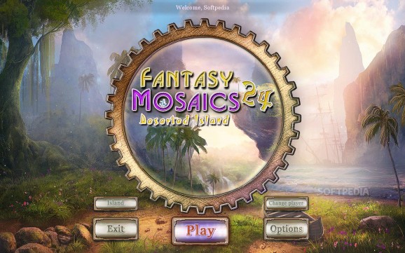 Fantasy Mosaics 24: Deserted Island screenshot