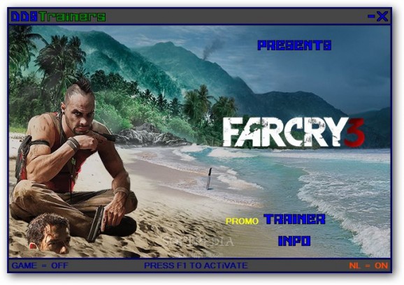 Far Cry 3 +1 Trainer for 1.03 screenshot