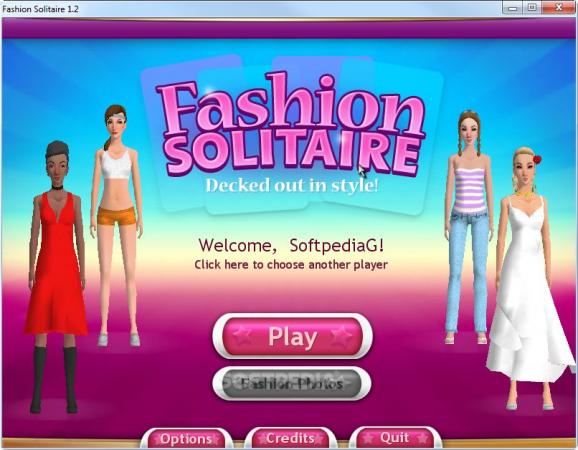 Fashion Solitaire Demo screenshot