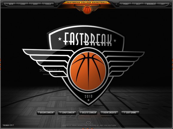 Fast Break College Basketball 2010 screenshot