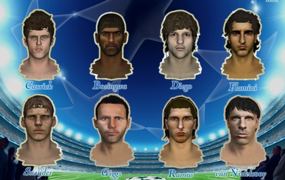 Fifa 09 - Champions League Face Pack screenshot