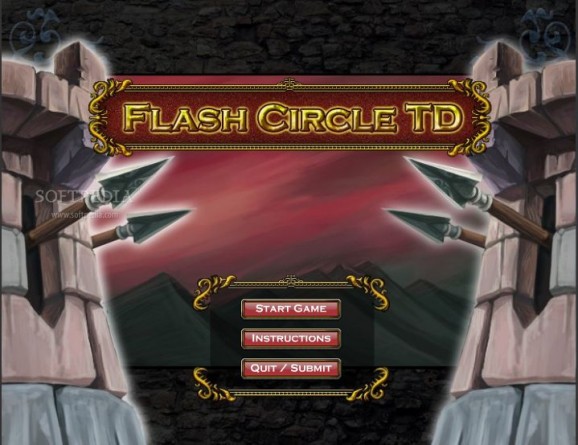 Flash Circle TD screenshot
