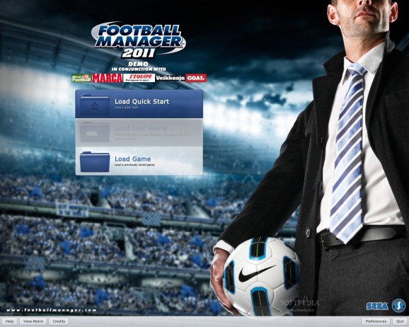 Football Manager 2011 Vanilla Demo screenshot