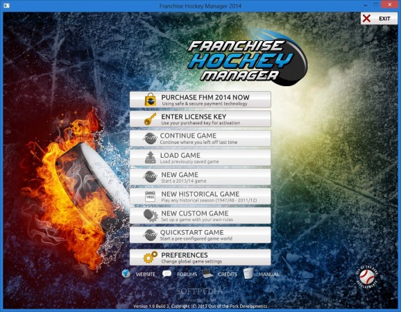 Franchise Hockey Manager screenshot