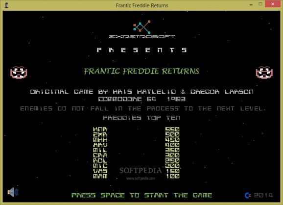 Frantic Freddie Returns screenshot