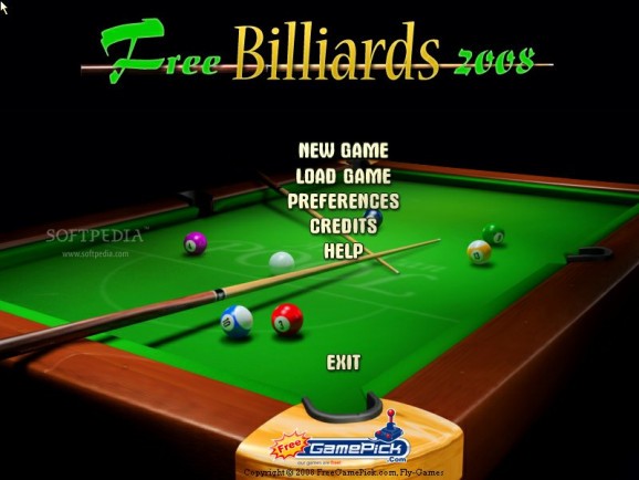 Free Billiards 2008 screenshot
