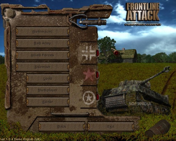 Frontline Attack: War Over Europe Demo screenshot