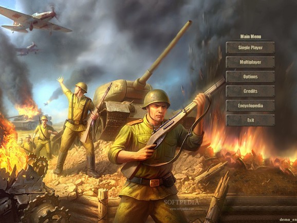Frontline: Fields of Thunder Demo screenshot