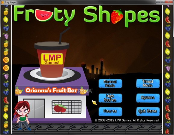 Fruty Shapes Demo screenshot