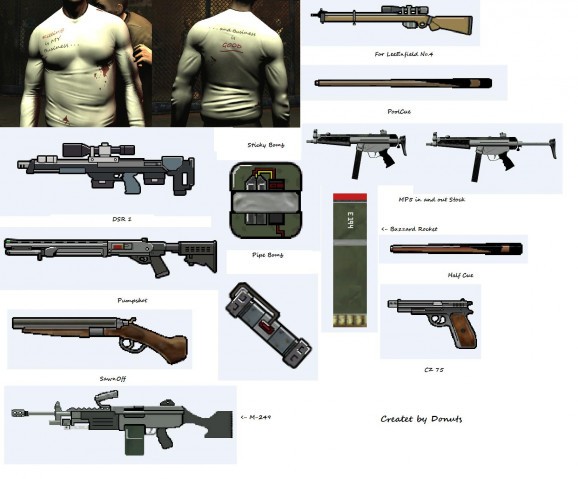 GTA IV: The Lost and Damned Addon - Icons and a Shirt Pack screenshot