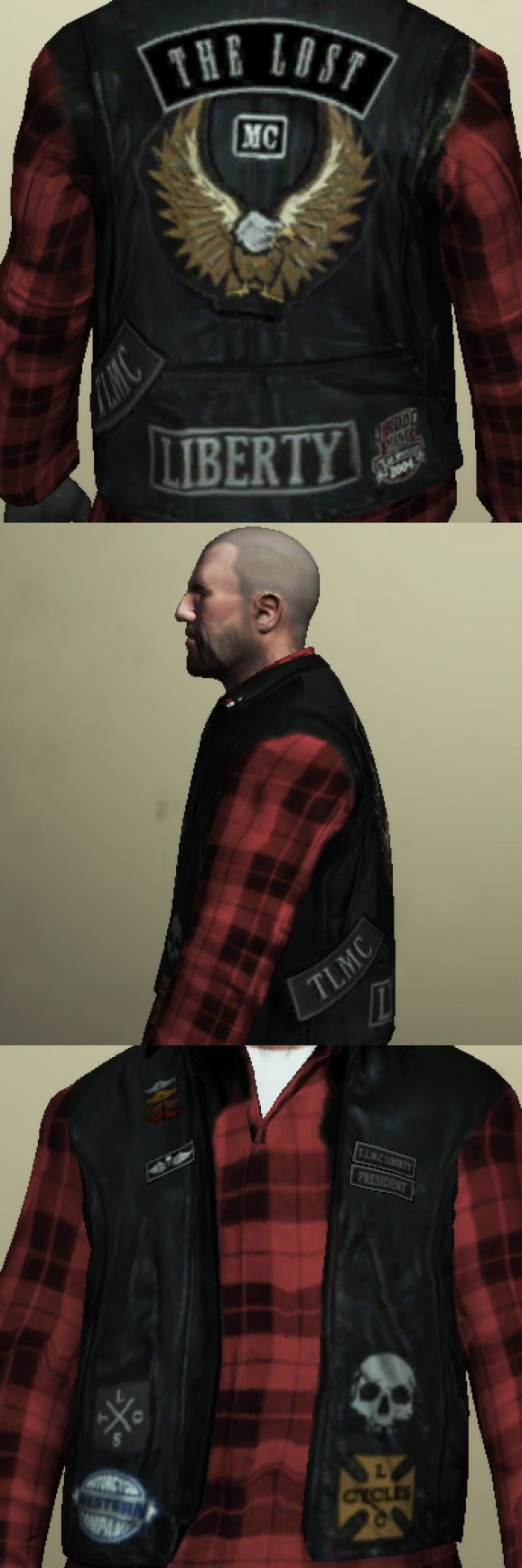 GTA IV: The Lost and Damned Addon - Sleeveless Jacket 2 screenshot