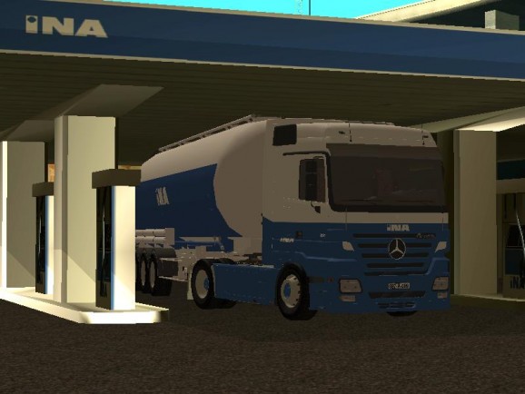 tGTA: San Andreas Addon - Gasoline station in San Fiero screenshot