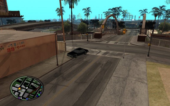 GTA: San Andreas - GTA IV Streets for East LS screenshot