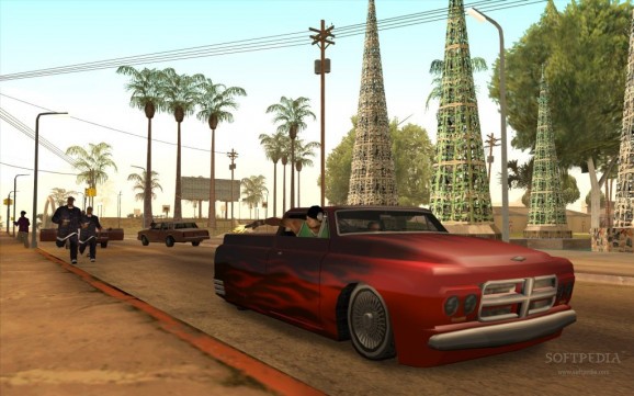 GTA San Andreas: GarageEdit screenshot