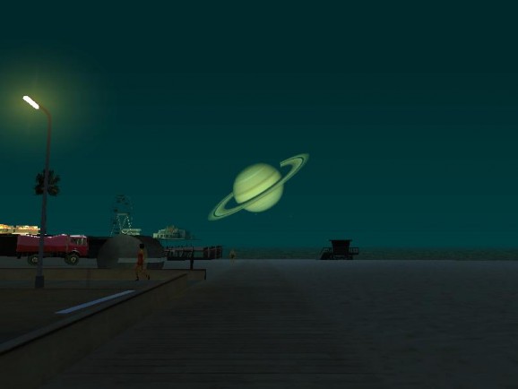 GTA:San Andreas addon - Saturn moon screenshot