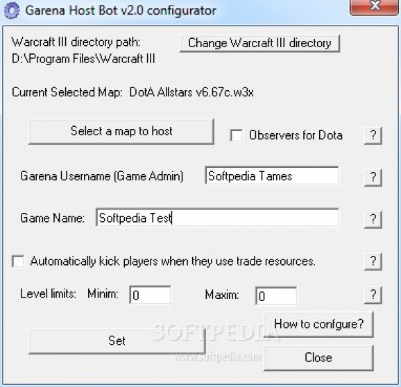 Garena Host Bot screenshot