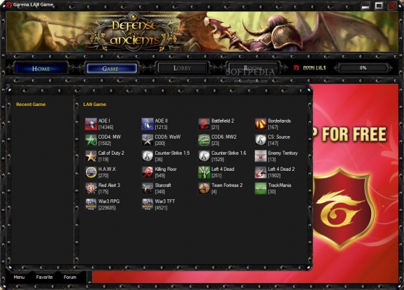 Garena Plus LAN Game Patch screenshot