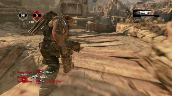 Gears of War 3 Trenches Trailer screenshot