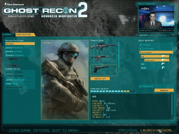 Ghost Recon: Advanced Warfighter 2 Multiplayer Demo screenshot