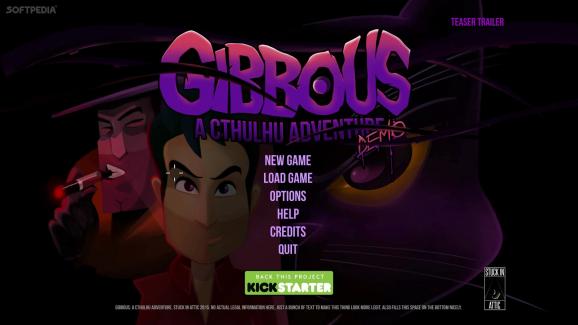 Gibbous - A Cthulhu Adventure Demo screenshot