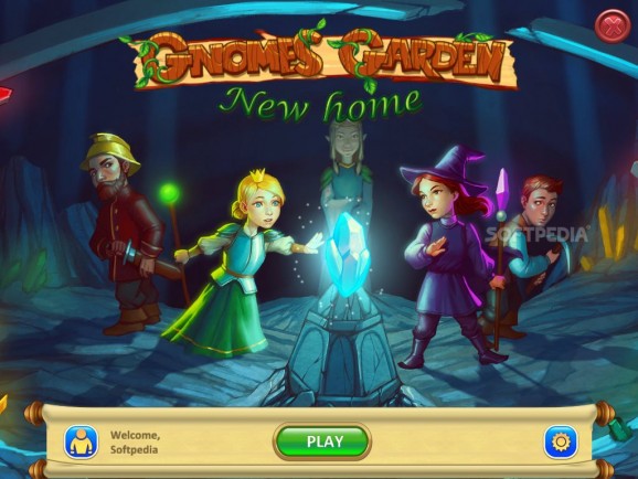 Gnomes Garden: New home screenshot