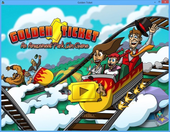 Golden Ticket: An Amusement Park Sim Game screenshot