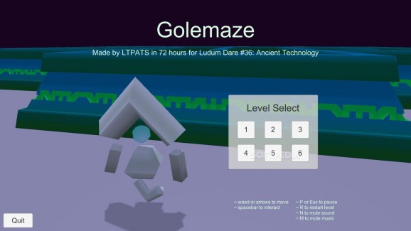 Golemaze screenshot