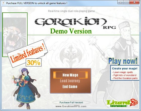 Gorakion Demo screenshot
