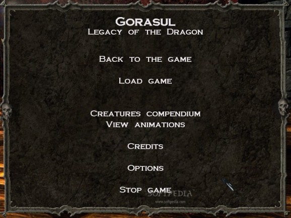 Gorasul: the Legacy of the Dragon Patch screenshot