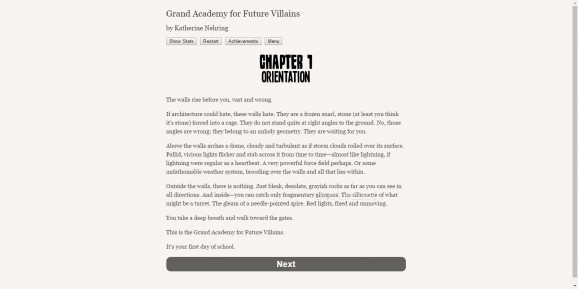 Grand Academy for Future Villains Demo screenshot