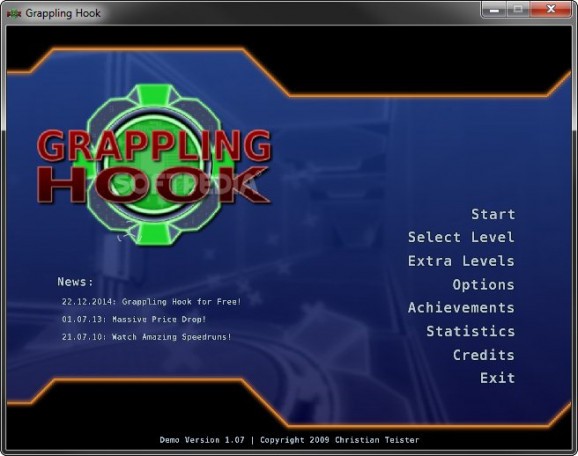 Grappling Hook Demo screenshot