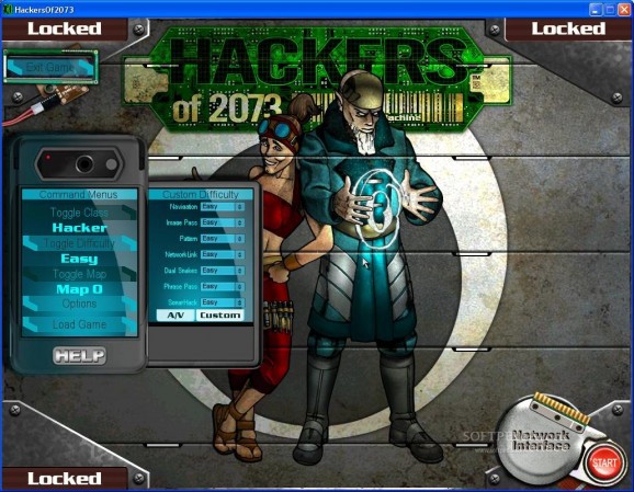 Hackers of 2073 Demo screenshot