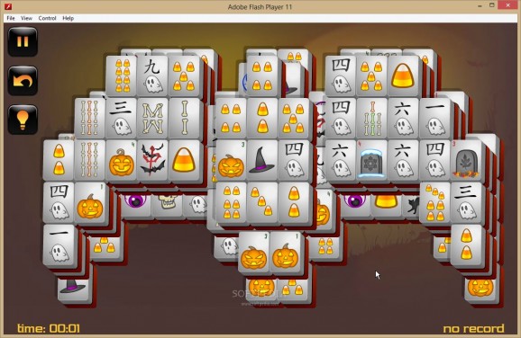 Halloween Bat Mahjong screenshot
