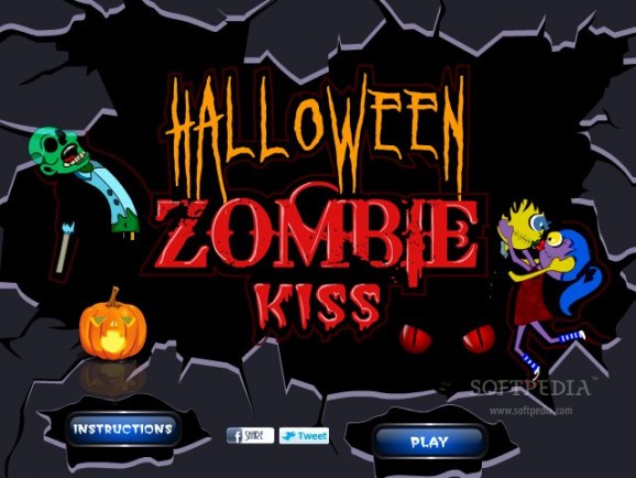 Halloween Zombie Kiss screenshot