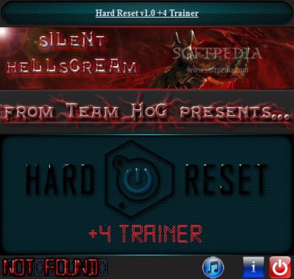 Hard Reset +4 Trainer screenshot