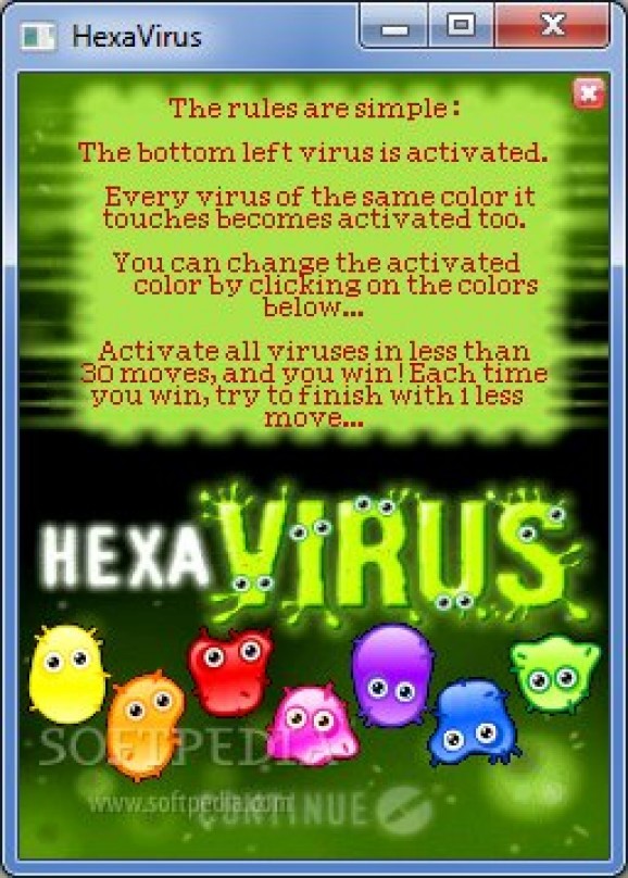 HexaVirus screenshot
