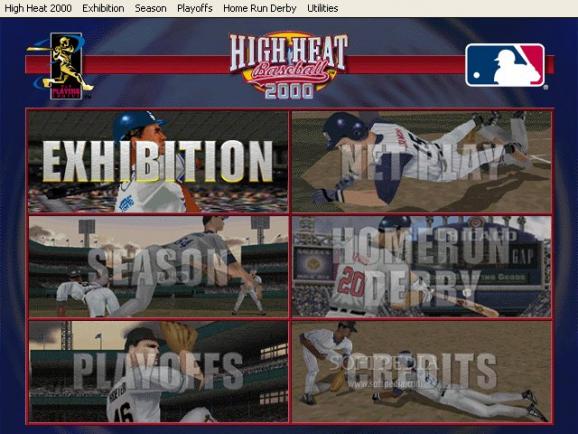 High Heat Baseball 2000 Demo screenshot