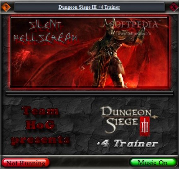 Dungeon Siege III +4 Trainer screenshot