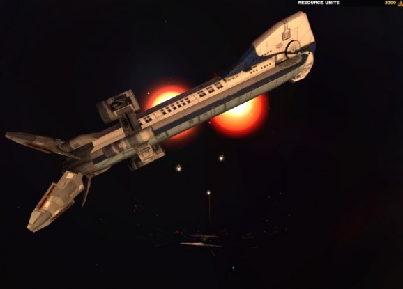 Homeworld 2 Mod - Battlestar Galactica: Fleet Commander screenshot