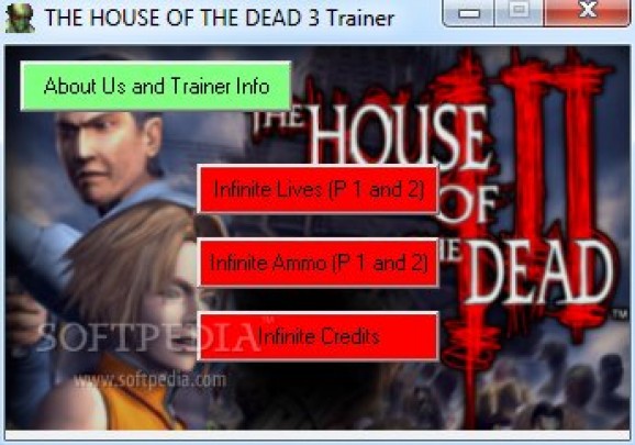 House of the Dead 3 +3 Trainer screenshot