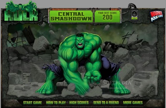 Hulk Central Smashdown screenshot