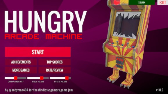 Hungry Arcade Machine screenshot