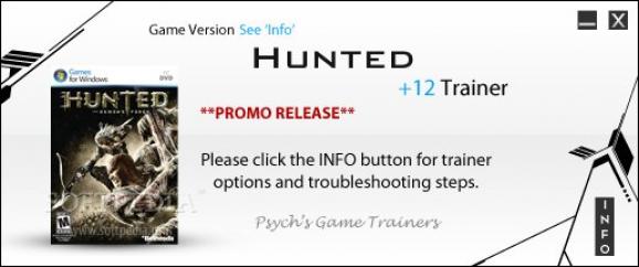 Hunted: The Demon's Forge +2 Trainer screenshot