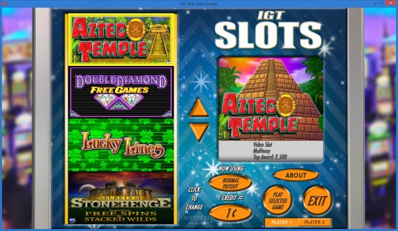 IGT Slots Aztec Temple screenshot