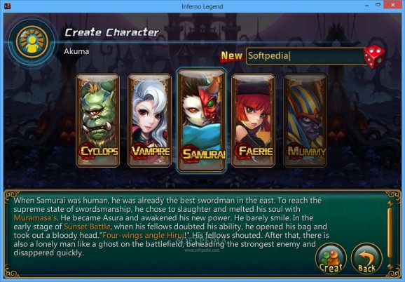 Inferno Legend Client screenshot