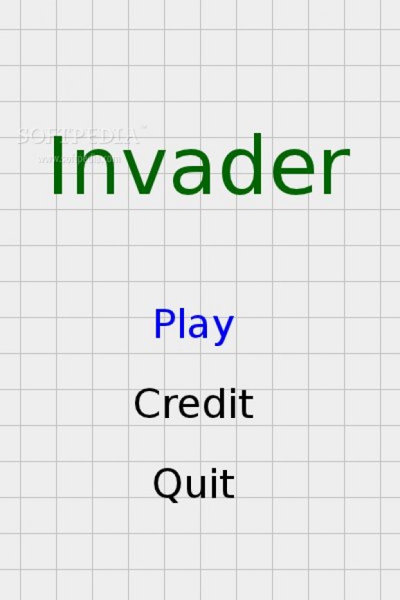 InvaderGame screenshot