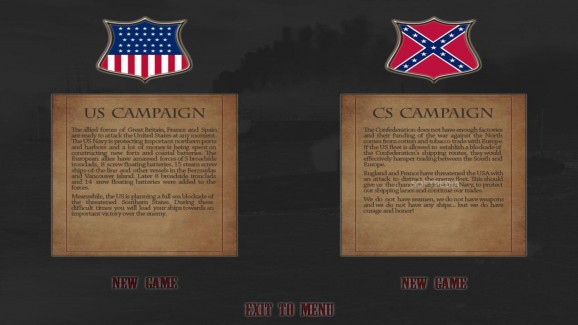Ironclads: American Civil War Demo screenshot